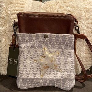 Myra bag- badge small and crossbody bag
